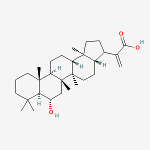 6-Hydroxyhop-22(30)-en-29-oic acid