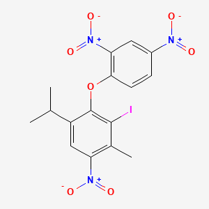 2-Iodo-6-isopropyl-3-methyl-2',4,4'-trinitrodiphenyl ether
