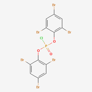 Bis(2,4,6-tribromophenyl) phosphorochloridate