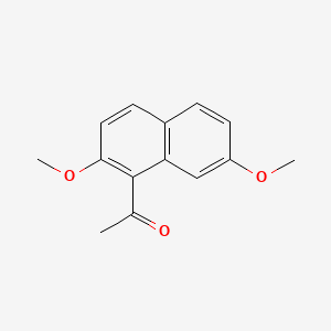 1-Acetyl-2,7-dimethoxynaphthalene