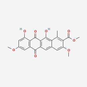 molecular formula C23H18O8 B1204494 Tetracenomycin A2 CAS No. 82277-62-1