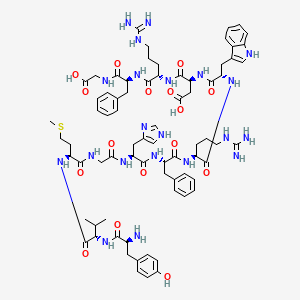 molecular formula C74H99N21O16S B12044970 g-Melanotropin 