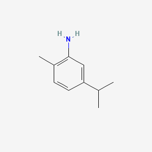 molecular formula C10H15N B1204500 5-Isopropyl-2-methylaniline CAS No. 2051-53-8