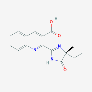 molecular formula C17H17N3O3 B1204508 (R)-Imazaquin CAS No. 246176-07-8