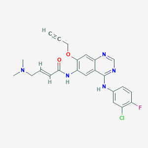 molecular formula C23H21ClFN5O2 B12045089 PF-06672131 CAS No. 1621002-27-4