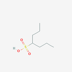 molecular formula C7H16O3S B12045107 4-Heptanesulfonic acid CAS No. 183278-21-9