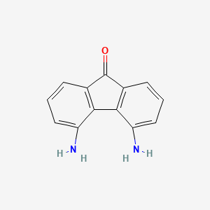 molecular formula C13H10N2O B12045177 4,5-Diamino-9H-fluoren-9-one 