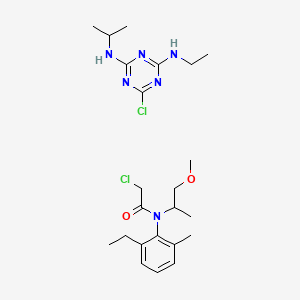 molecular formula C23H36Cl2N6O2 B1204527 Bicep CAS No. 59316-87-9