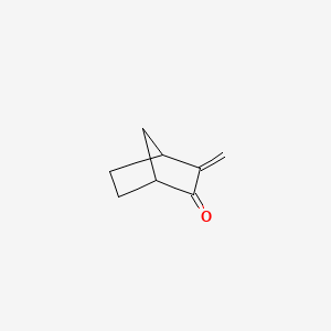 molecular formula C8H10O B1204528 3-Methylene-2-norbornanone CAS No. 5597-27-3