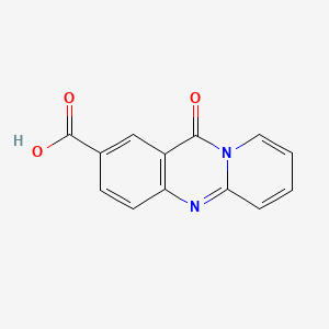 molecular formula C13H8N2O3 B1204531 Doqualast CAS No. 64019-03-0