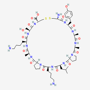 molecular formula C55H88N14O15S2 B12045313 JB-1 
