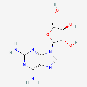 (2R,3S,4S,5R)-2-(2,6-diaminopurin-9-yl)-5-(hydroxymethyl)oxolane-3,4-diol