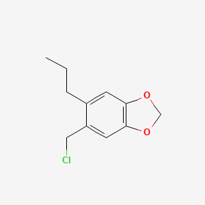 5-(Chloromethyl)-6-propyl-1,3-benzodioxole