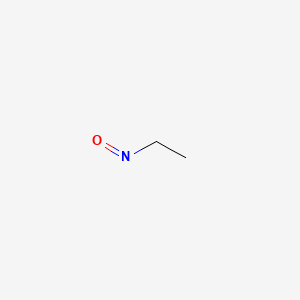 molecular formula C2H5NO B1204541 Nitrosoethane CAS No. 925-91-7