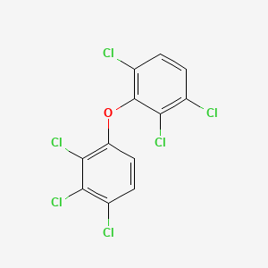 molecular formula C12H4Cl6O B1204546 2,2',3,3',4,6'-Hexachlorodiphenyl ether CAS No. 124076-66-0