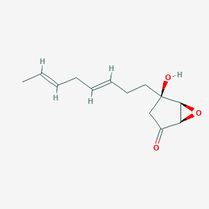 molecular formula C13H18O3 B120455 Carbacerulenin CAS No. 147589-12-6