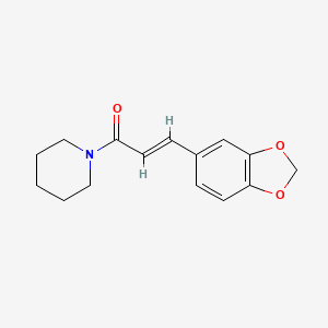 molecular formula C15H17NO3 B1204553 Ilepcimide CAS No. 82857-82-7