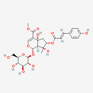 molecular formula C26H32O14 B12045551 Lamiidoside 