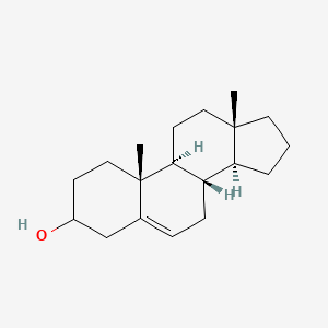 molecular formula C19H30O B1204565 Androst-5-en-3-ol 