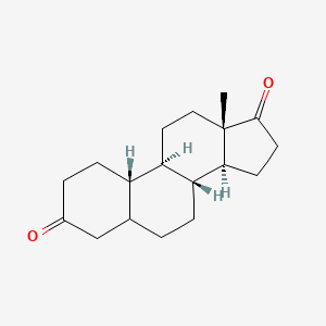 molecular formula C18H26O2 B1204567 Estrane-3,17-dione 