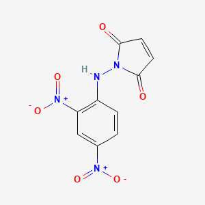 molecular formula C10H6N4O6 B1204568 N-(2,4-Dinitroanilino)maleimide CAS No. 20970-35-8