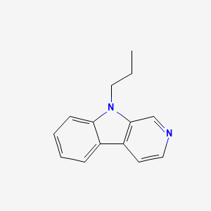 molecular formula C14H14N2 B1204569 9-Propyl-beta-carboline CAS No. 21373-41-1