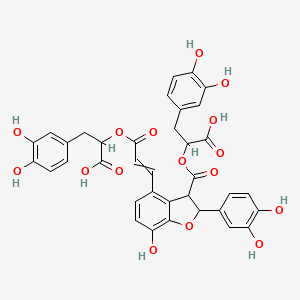 molecular formula C36H30O16 B1204580 Salvianic acid B 
