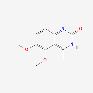 molecular formula C11H12N2O3 B1204581 Bemarinone CAS No. 92210-43-0