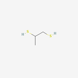molecular formula C3H8S2 B1204582 1,2-丙二硫醇 CAS No. 814-67-5