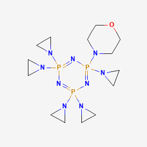 molecular formula C14H28N9OP3 B1204584 福特拉明 CAS No. 12712-32-2
