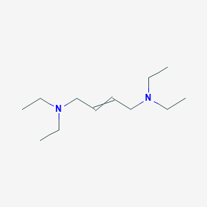 molecular formula C12H26N2 B1204586 N,N,N',N'-Tetraethyl-1,4-diaminobut-2-ene CAS No. 20412-52-6