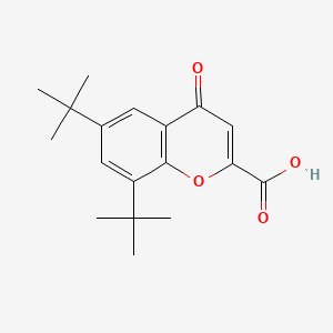 molecular formula C18H22O4 B1204588 Terbucromil CAS No. 37456-21-6