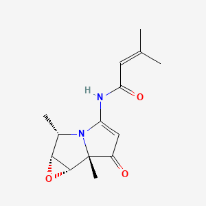 molecular formula C14H18N2O3 B1204589 波希马宁 CAS No. 72926-12-6