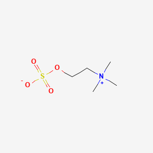 molecular formula C5H13NO4S B1204593 Choline sulfate CAS No. 4858-96-2