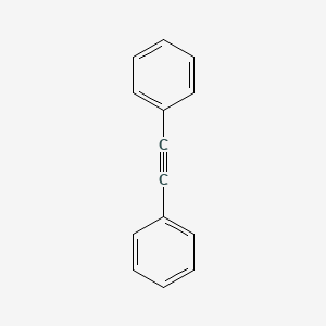 molecular formula C14H10 B1204595 Diphenylacetylene CAS No. 501-65-5