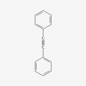 molecular formula C14H10 B1204595 二苯乙炔 CAS No. 501-65-5