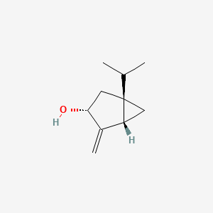 molecular formula C10H16O B1204602 (+)-cis-Sabinol CAS No. 471-16-9