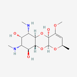 molecular formula C15H26N2O7 B1204605 斯佩诺利霉素 CAS No. 95041-97-7