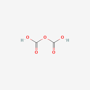 molecular formula C2H2O5 B1204607 二碳酸 CAS No. 503-81-1