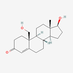 molecular formula C19H28O3 B1204608 19-Hydroxytestosterone CAS No. 2126-37-6