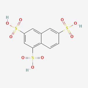 molecular formula C10H8O9S3 B1204614 萘-1,3,6-三磺酸 CAS No. 86-66-8