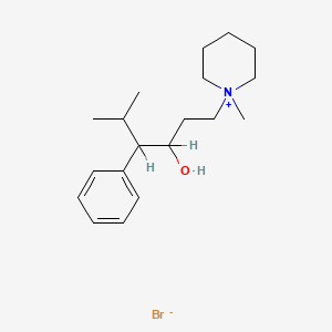molecular formula C19H32BrNO B1204619 Mepiperphenidol bromide CAS No. 520-20-7