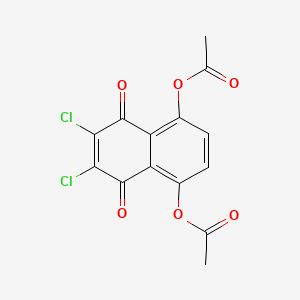 molecular formula C14H8Cl2O6 B12046221 Abz-FRLKGGAPIKGV-EDDNP TFA CAS No. 118006-14-7