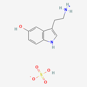molecular formula C10H14N2O5S B1204625 Serotonin sulfate CAS No. 2906-14-1