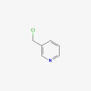 molecular formula C6H6ClN B1204626 3-(Chloromethyl)pyridine CAS No. 3099-31-8
