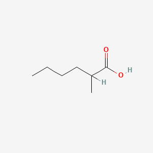 molecular formula C7H14O2 B1204627 2-Methylhexanoic acid CAS No. 4536-23-6