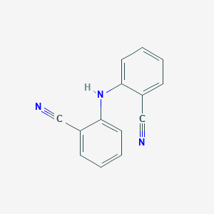 molecular formula C14H9N3 B12046363 2,2'-Azanediyldibenzonitrile 