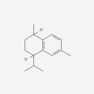molecular formula C15H22 B1204640 1,6-二甲基-4-异丙基四氢萘 CAS No. 6617-49-8