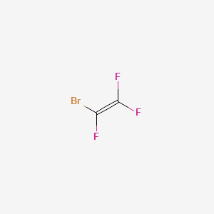 molecular formula C2BrF3 B1204643 Bromotrifluoroethylene CAS No. 598-73-2