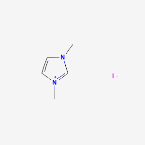 molecular formula C5H9IN2 B1204647 1,3-Dimethylimidazolium iodide CAS No. 4333-62-4